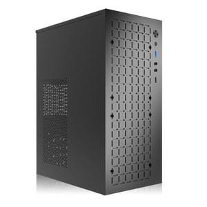 [미국배송] MATX 케이스 ITX 고풍량 ITX 포트 마이크로 슬림 없음 팬 MATX 케이스 블랙 I/O USB3.0X1 ATX PC 미니 지원