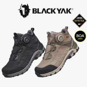 블랙야크 여성 경량 가죽 미드컷 등산화 엑섬 II GTX 트레킹등산화 ABYSHX3502