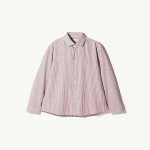 [STCO] Light&Soft SHIRTS_레드 스트라이프 (슬림핏)-SDSVC09STR