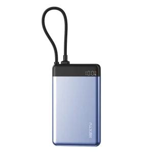 보우반 빌트인케이블 10000mAh 보조배터리 블루 1009QPB MINI [H@lu]