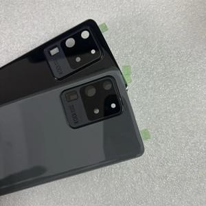 삼성 갤럭시 S20 울트라 5G s20ultra g988 후면 하우징 케이스 쉘 카메라 렌즈 포함용 유리 백쉘 커버