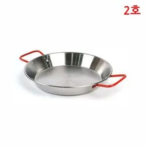 레드핸들 스텐 빠에야냄비 2호 20cm 파스타/빠에야 파스타 빠에야 양수냄비 스텐전골냄비 인덕션냄비