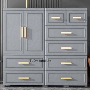 다용도 플라스틱 조립 옷장 간단한 간단 보관 침실 모듈식 수납장 원룸 코너 캐비닛