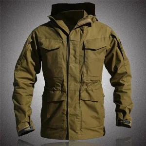 전술 자켓 재킷 작업복 밀리터리 야상 바람막이 가을 겨울 M65 남자 필드 방수 Hoody 윈드 브레이커 많은