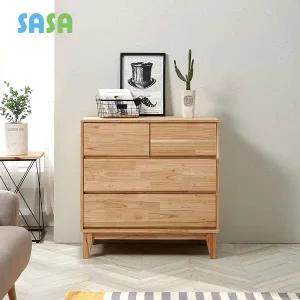 [SASA]사사가구 우드픽 참죽 원목 3단서랍장 900