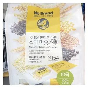 국내산현미로만든스틱미숫가루 600g x 1개 + 맨어스트 소독제 증정 m75121