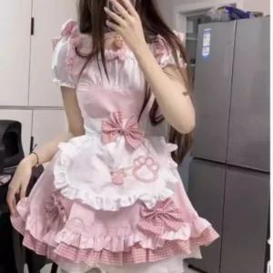 드레스 메이드복 사진 토끼 프레 하이디 파티복 파티