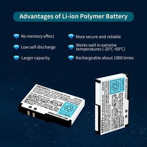 OSTENT 실제 용량 1200mAh 3.7V 충전식 배터리 팩 Nintendo DS Lite NDSL 교체용 배터리(도구 + 터치 펜 포