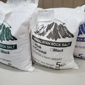 히말라야 핑크솔트 10kg 가는입자 식용 정식수입 프리미엄 미네랄 소금 [원산지:파키스탄]