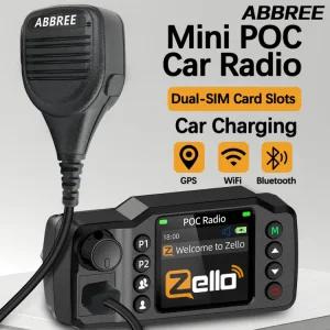 거리 P 블루투스 네트워크 ello 무제한 생활용무전기 이드 G8900 4G/3G/2G 자동차 라디오 모바일 GS 미니