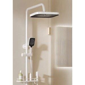 해바라기샤워기 수압강한 기능 화이트 욕실 10 4단계 강한수압 온도유지 일반샤워기 샤워기