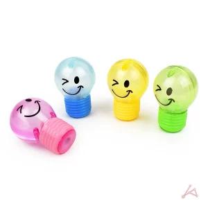 전구모양 휴대용 연필깎이