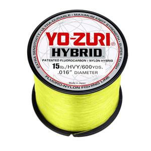 Yo-Zuri 15 HB 600 YL 하이브리드 하이 Vis Yellow 600Yd 15Lb