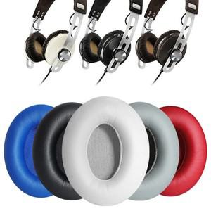 Sennheiser MOMENTUM ON-EAR 헤드폰 이어 패드 헤드셋 폼 쿠션 귀마개 용 교체 듀얼 양모 커버