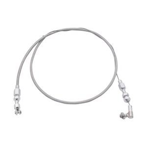 포드 쉐보레 핫 97-07 쉐보레/쉐보레 LS1 엔진 4.8L 5.3L 5.7L 6.0L와 호환되는 SHLPDFM 실버 스로틀 케이블 유니버설 36인치 브레이드 스테인리스 스틸 가속 1세트