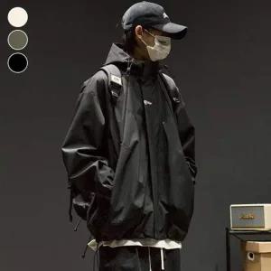 자켓 봄 롱점퍼 아우터 루즈핏 남성의류 잠바 블루종