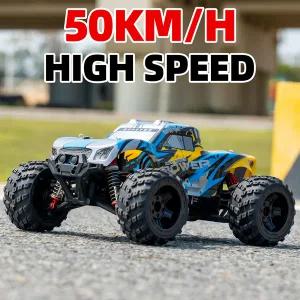 무선 RC 리모컨 오프로드 몬스터 트럭 고속 장난감 남아용 크리스마스 선물 커스텀 4WD 886-1610 116 자동