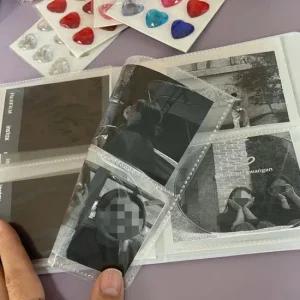 포토카드 콜렉트북 폴라로이드 앨범 핑크 폴라로이드앨범 콜렉트북 미니앨범