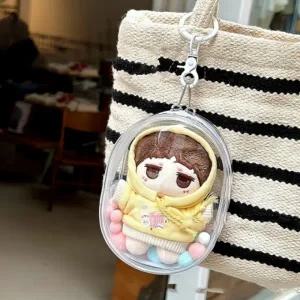 PVC 솜인형 파우치 인형 피규어 가방 보관 10cm