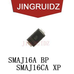 TVS 다이오드 400W 16V SMAJ16A BP 실크 스크린 XP SMA (DO-214AC) 단방향 및 양방향, 100 개