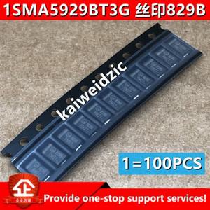 Kaiweidzic 패치 레귤레이터 다이오드, 1SMA5929BT3G, 실크 스크린, 829B, 831B, DO-214AC, SMA 15V, 50