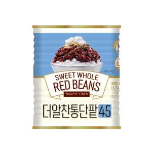 대두식품 빙수팥 더알찬 통단팥 850g X 3개