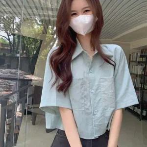 린넨 베이직 루즈핏 카라셔츠