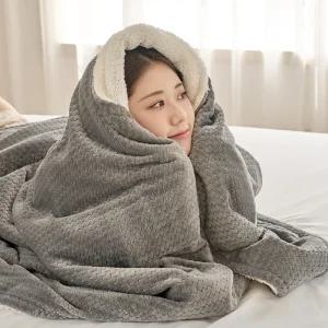 [어썸] 도톰한 풀워밍 양면 전기담요 전신 온열 블랭킷