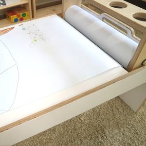화이트 원목 블럭 테이블 수납형 좌식책상 미술 블록놀이 테이블 레고호환 레고10701