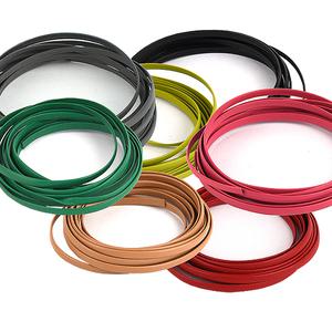 천연가죽 폴딩 레이스끈 3MM 2YD(180cm) 24종 모음
