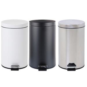종량제 10L 20L 비비드 페달 무소음 휴지통 쓰레기통