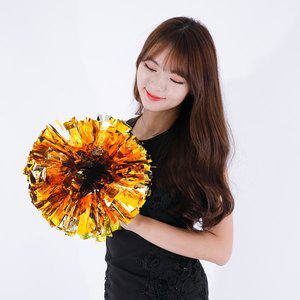 [파티쇼]치어리더응원수술(투톤골드) 응원도구 응원용품 응원