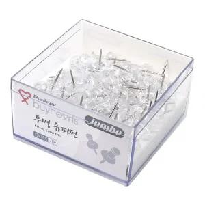 N 바이하츠 점보투명슈파핀(장구핀)(66EA)