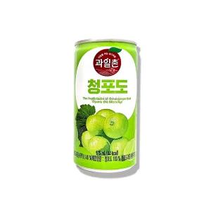 해태 과일촌 청포도 드링크 x 60캔 (기간임박) / 머스캣 음료수 과일음료