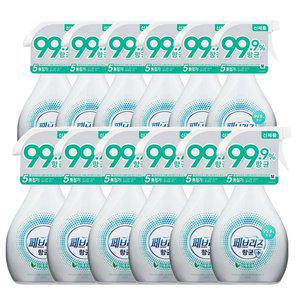 [페브리즈] 항균 플러스 산뜻한향 용기 370ml x 12개 무료배송