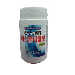 에스론타블렛100g 100톤 정화조 파리 모기 해충 유충구제 제거제 약 아발론 아베이트 에코라바 과립 유제