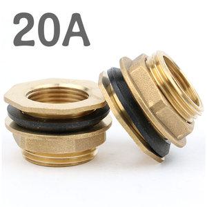 신주 물탱크 피팅 20A 휘팅 탱크소켓 배관부속 황동 수도부속