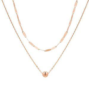 [새미쥬얼리]14k 래닛 글리터 두줄 초커 목걸이