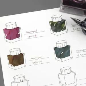 아트박스 글입다 잉크 컬러 스와치 A5 4종  Impression Paper)