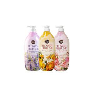 애경 샤워메이트 플라워 퍼퓸 바디 워시 라벤다/로즈/프리지아 900ml 대용량