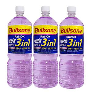 불스원 레인OK 에탄올 3in1코팅워셔액 1.8L 3개