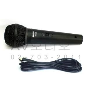 SHURE 슈어 SV200 다이나믹 유선마이크+마이크케이블