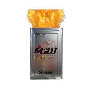[매크로졸] 17L 고체연료 캠핑 난로 낚시 버너 알콜 젤 대용량 12KG M-311