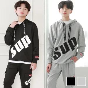 주니어클라쓰 SUP카고후드상하복 주니어의류 남아 여아 초등학생옷 청바지 면바지 상하복 티셔츠