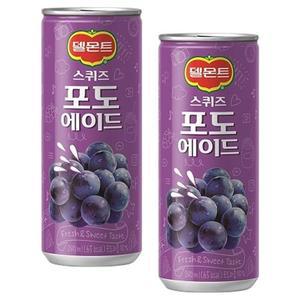 롯데 스퀴즈 포도 240ml x 60캔(30캔x2박스)