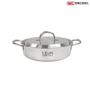 [한일스텐레스] 리온 인덕션냄비 스텐 전골냄비 24cm
