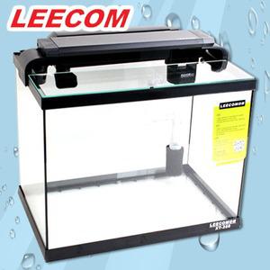 다팜아쿠아 리컴 XT-360 블랙 10W LED 조명 상면 일체형 사각 유리 어항 수조 (370x240x350mm)