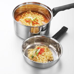 II 키친아트 듀얼 스텐 라면냄비 16cm ( 3중 바닥면 빠른조리 냄비