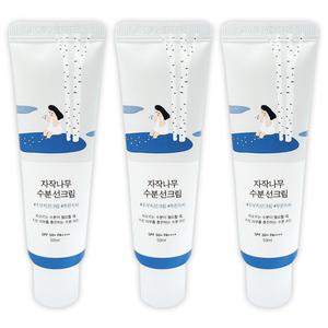 라운드랩 자작나무 수분 선크림 50ml 3개