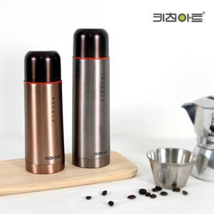 II 키친아트 라팔 스텐 골드메탈 보온병 보냉병 350ml 500ml